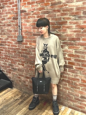 AMさん（レディース・151cm）の冬コーディネート