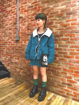 AMさん（レディース・151cm）の冬コーディネート