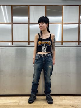 AMさん（レディース・151cm）の夏コーディネート