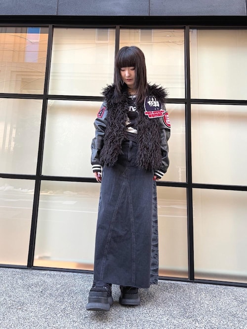 HYSTERIC GLAMOUR（ヒステリックグラマー） スカート SNAKE LOOP