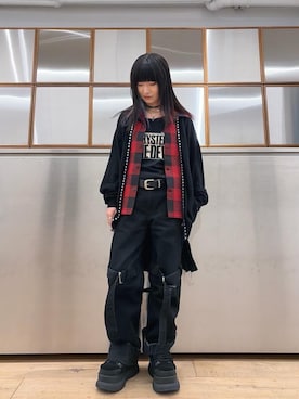 AMさん（レディース・151cm）の冬コーディネート