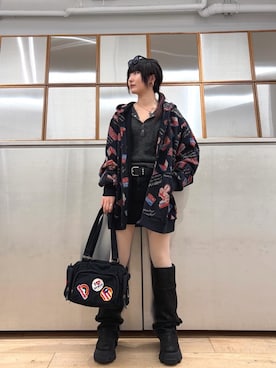 AMさん(レディース・151cm)の冬コーディネート