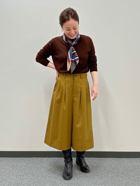 「アイテム（財布/小物）」を使った、kayoさん（レディース・150cm）の秋コーディネート
