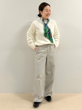 「アイテム（財布/小物）」を使った、kayoさん（レディース・150cm）の冬コーディネート