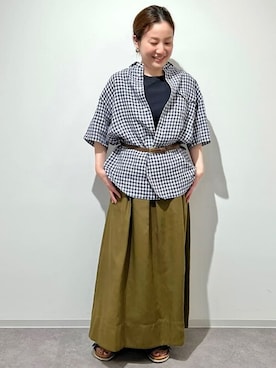 「マリン」｜kayoさん（レディース・150cm）の夏コーディネート