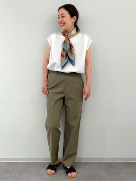 「アイテム（財布/小物）」を使った、kayoさん（レディース・150cm）の夏コーディネート