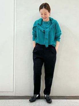 「chausser（ショセ）のアイテム」を使った、kayoさん（レディース・150cm）の秋コーディネート