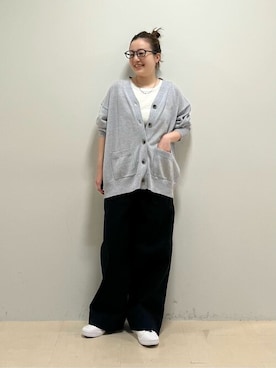 「アイテム（タンクトップ）」を使った、kayoさん（レディース・150cm）の春コーディネート