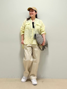 「MILLER（ミラー）のアイテム」を使った、kayoさん（レディース・150cm）の春コーディネート