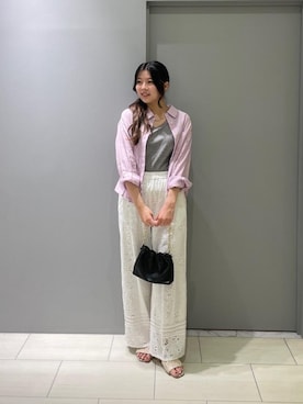 CHIHARUさん（レディース・161cm）の夏コーディネート