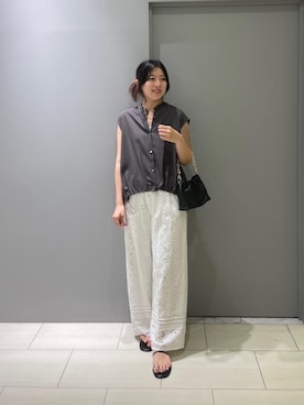 Shioさん(レディース・161cm)の夏コーディネート