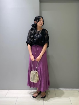 Shioさん（レディース・161cm）の夏コーディネート