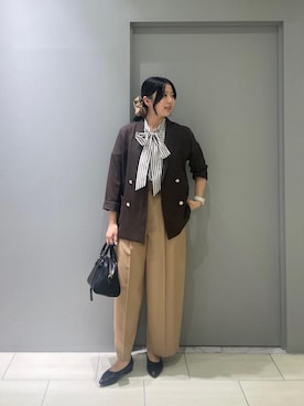 「アイテム（その他トップス）」を使った、Shioさん（レディース・161cm）の夏コーディネート