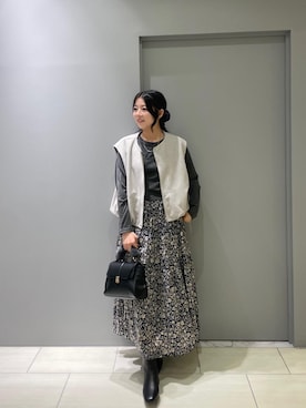 Shioさん（レディース・161cm）の秋コーディネート