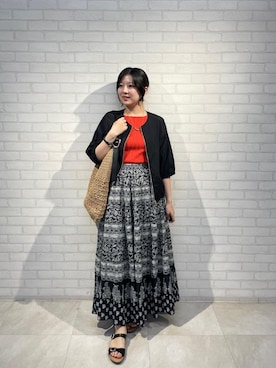 Shioさん（レディース・161cm）の夏コーディネート