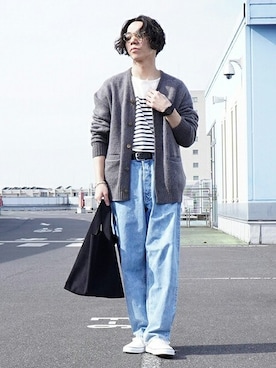 ARKnets STAFFさん（メンズ・174cm）の冬コーディネート