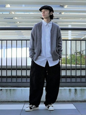 ARKnets STAFFさん（メンズ・174cm）の冬コーディネート