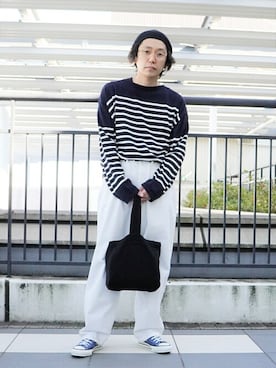 ARKnets STAFFさん（メンズ・172cm）の春コーディネート