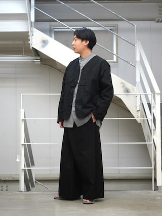ENGINEERED GARMENTS 別注 ミリタリーカーディガン L ARK 20220324115457998_320.jpg