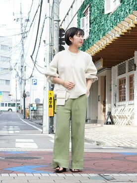 ARKnets STAFFさん（レディース・166cm）の春コーディネート