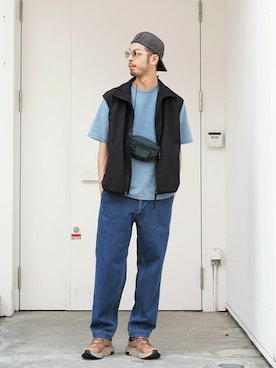 「ABU GARCIA（アブ・ガルシア）のアイテム（トップス）」を使った、ARKnets STAFFさん（メンズ・185cm）の春コーディネート