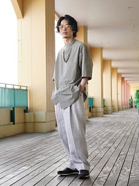 ARKnets STAFFさん(メンズ・170cm)の春コーディネート