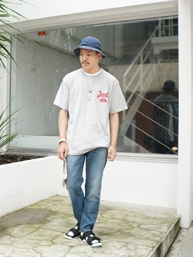 「FLAG SPORT（フラッグスポーツ）のアイテム」を使った、ARKnets STAFFさん（メンズ・172cm）の春コーディネート