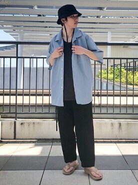 「FLAG SPORT（フラッグスポーツ）のアイテム」を使った、ARKnets STAFFさん（メンズ・171cm）の春コーディネート