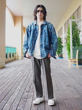 「フラッグスポーツ」｜ARKnets STAFFさん（メンズ・168cm）の春コーディネート