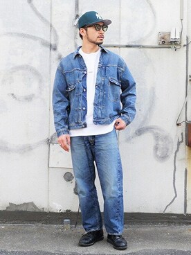 「RED WING（レッドウィング）のアイテム」を使った、ARKnets STAFFさん（メンズ・178cm）の春コーディネート