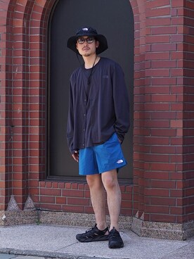 「ザノースフェイス」｜ARKnets STAFFさん（メンズ・173cm）の春コーディネート