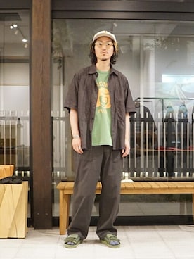 ARKnets STAFFさん(メンズ・175cm)の春コーディネート