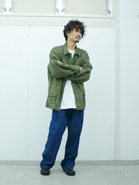 「WP（ダブリューピー）のアイテム（ジャケット/アウター）」を使った、ARKnets STAFFさん（メンズ・175cm）の夏コーディネート