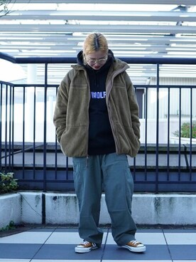 「WP（ダブリューピー）のアイテム」を使った、ARKnets STAFFさん（レディース・157cm）の夏コーディネート