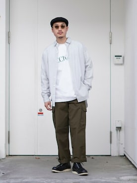 ARKnets STAFFさん（メンズ・173cm）の夏コーディネート