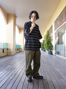 ARKnets STAFFさん（メンズ・170cm）の夏コーディネート