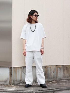 「ポートバイアーク」｜「アイテム（アクセサリー）」を使った、ARKnets STAFFさん（メンズ・173cm）の夏コーディネート