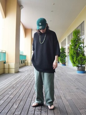 ARKnets STAFFさん（メンズ・168cm）の夏コーディネート