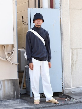 ARKnets STAFFさん（メンズ・173cm）の夏コーディネート