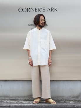 ARKnets STAFFさん（メンズ・175cm）の夏コーディネート