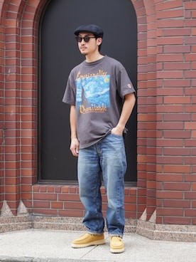 「フラッグスポーツ」｜ARKnets STAFFさん（メンズ・173cm）の夏コーディネート