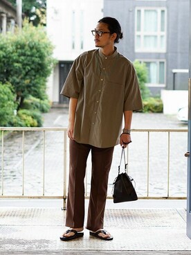 ARKnets STAFFさん（メンズ・178cm）の夏コーディネート
