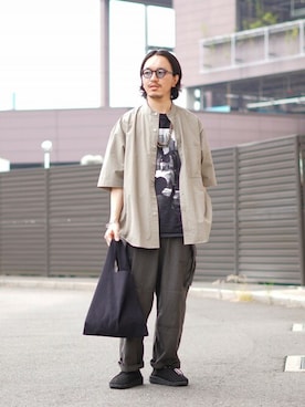 ARKnets STAFFさん（メンズ・175cm）の夏コーディネート