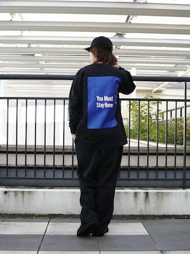 「WP（ダブリューピー）のアイテム」を使った、ARKnets STAFFさん（メンズ・172cm）の夏コーディネート