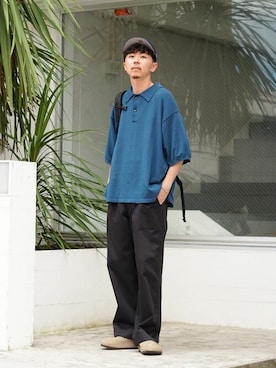 ARKnets STAFFさん（メンズ・178cm）の夏コーディネート