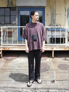 ARKnets STAFFさん（メンズ・178cm）の夏コーディネート