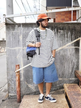 ARKnets STAFFさん（メンズ・172cm）の夏コーディネート