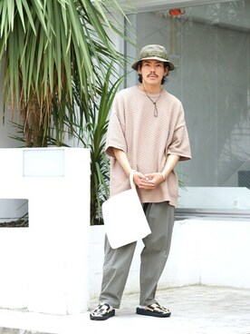 ARKnets STAFFさん（メンズ・172cm）の夏コーディネート