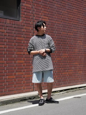 ARKnets STAFFさん（メンズ・170cm）の夏コーディネート