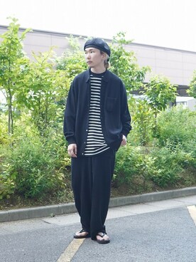 ARKnets STAFFさん（メンズ・171cm）の夏コーディネート